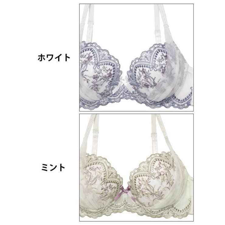 クラシカルフローラルアーチブラジャー&フルバックショーツ | Dazzy | 詳細画像11 