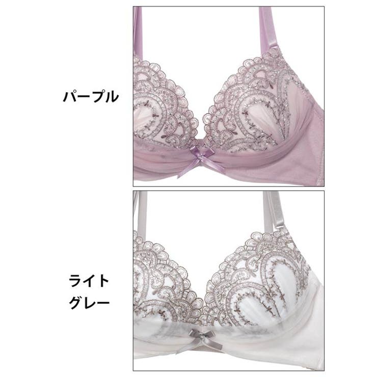 ファンシーチュールアーチブラジャー&フルバックショーツ | Dazzy | 詳細画像11 