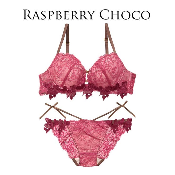 [Reinest]クイーンベリーハートブラジャー&バック透けフルバックショーツ | Dazzy | 詳細画像7 