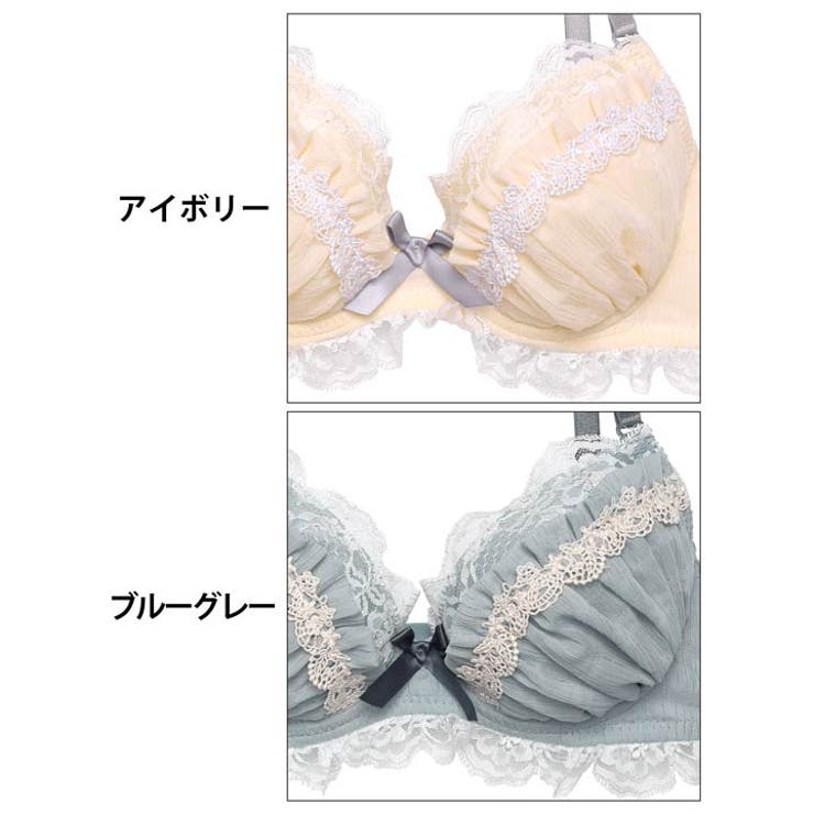 ドレッシーラメシフォンブラジャー&フルバックショーツ | Dazzy | 詳細画像11 