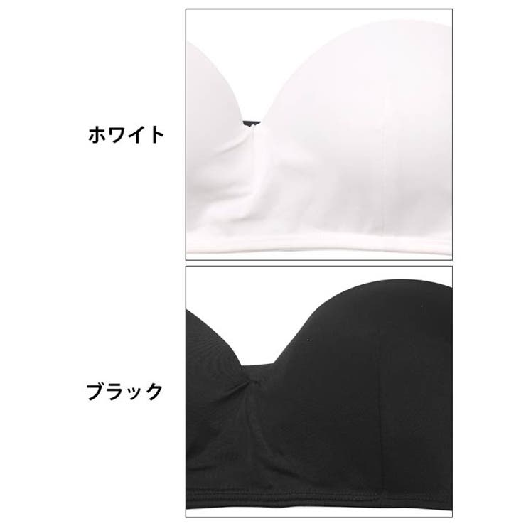 [ノンワイヤー]2way生地チューブブラジャー単品 | Dazzy | 詳細画像10 