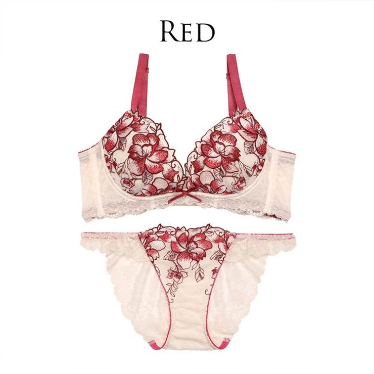 [Reinest]ブルームレーシィマテリアルブラジャー&バック透けフルバックショ… | Dazzy | 詳細画像7 