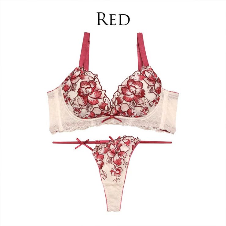 ブルームレーシィマテリアルブラジャー&バック透けTバックショーツ | Dazzy | 詳細画像7 