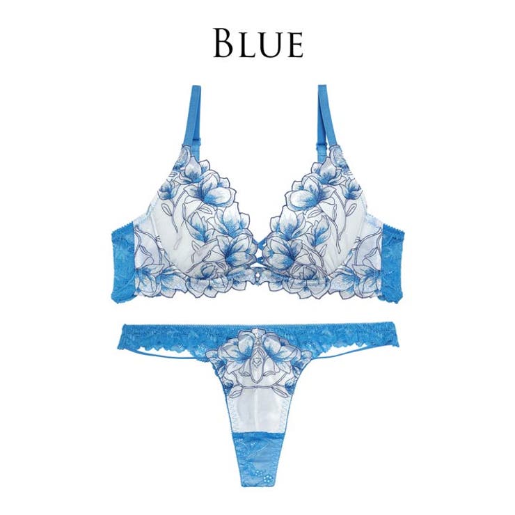 [永尾まりや着用][Reinest]ラグジュアリーブライトペタルブラジャー&バッ… | Dazzy | 詳細画像8 