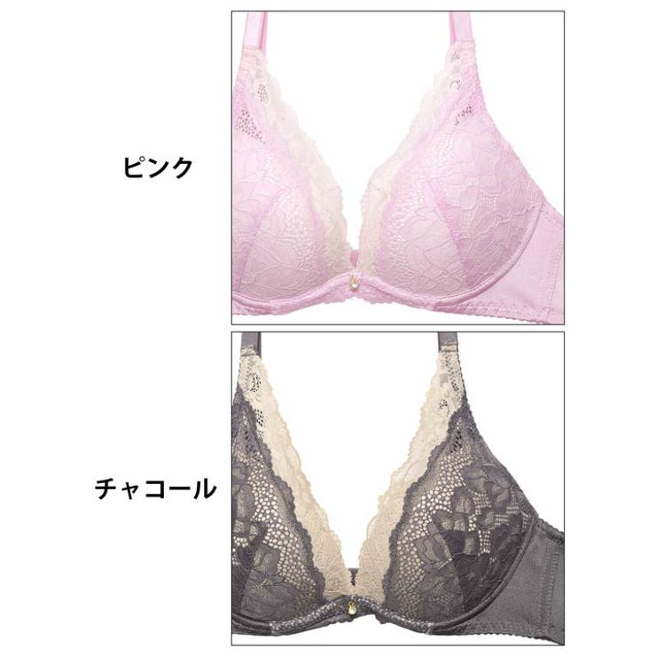 バイカラークラッシーペタルブラジャー&フルバックショーツ | Dazzy | 詳細画像10 