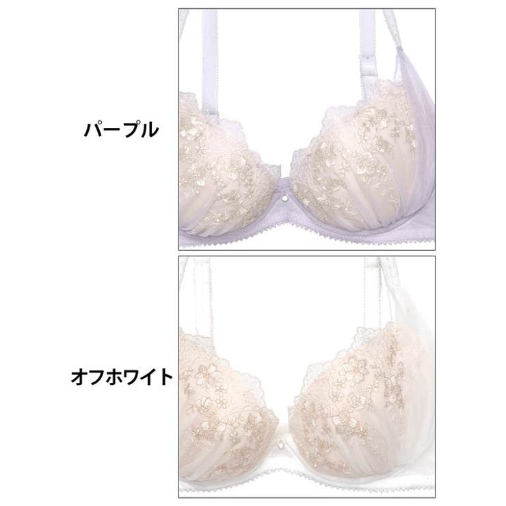 シャイニーブルーミングアーチブラジャー&フルバックショーツ | Dazzy | 詳細画像11 