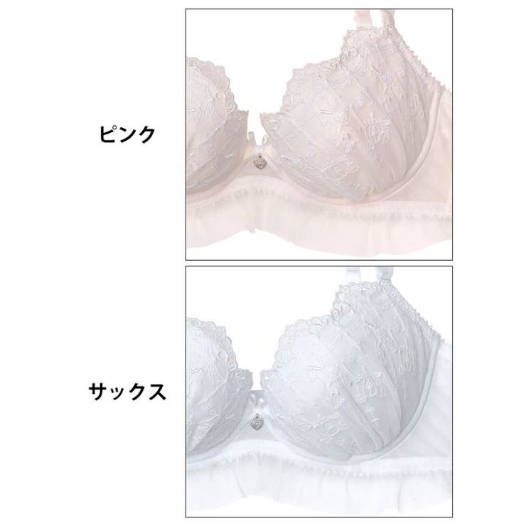ロマンティックフリルシンデレラブラジャー&フルバックショーツ | Dazzy | 詳細画像11 