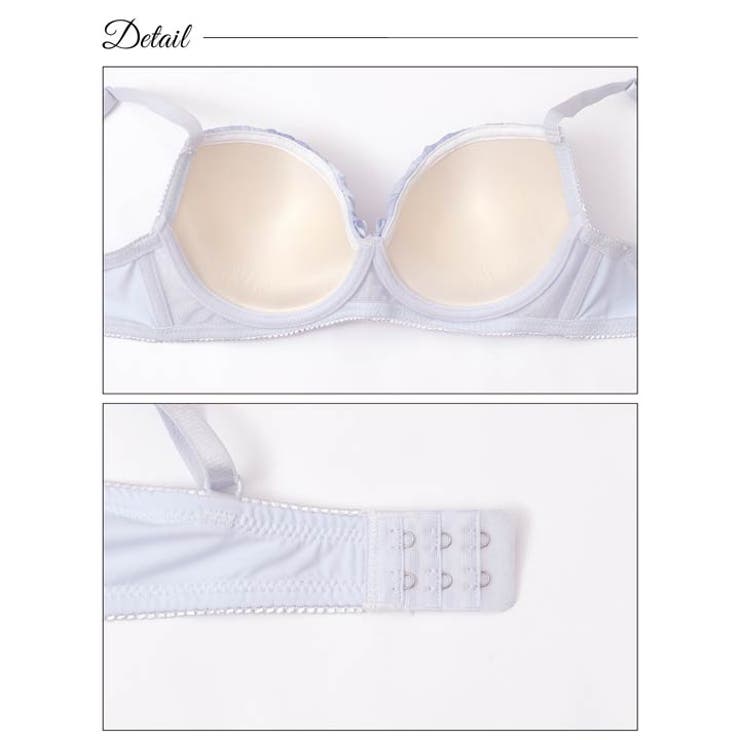 フェアリーグラデーションブラジャー&フルバックショーツ | Dazzy | 詳細画像9 