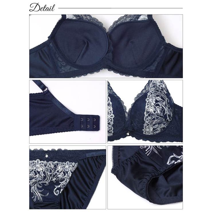 [三上悠亜着用] クラッシーフラワーカシュクール脇高ブラジャー&フルバックショー… | Dazzy | 詳細画像10 