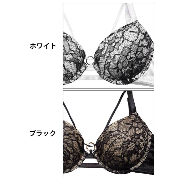 EFサイズ] シアーブルームコードリングブラジャー&フルバックショーツ
