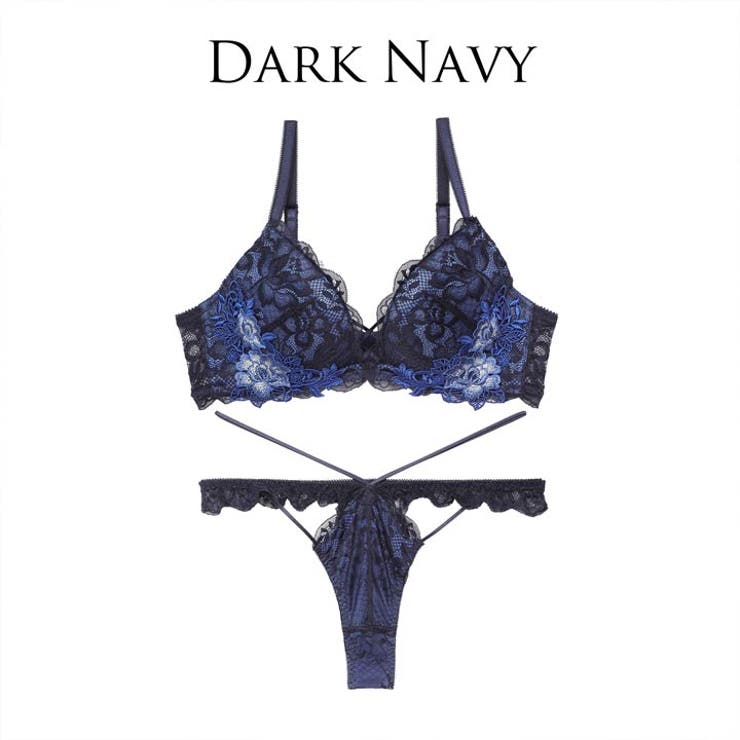 [永尾まりや着用][Reinest]ボタニカルレースアップカットブラジャー&バッ… | Dazzy | 詳細画像7 