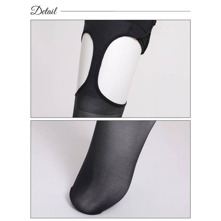 ASTIGU アスティーグ パンティ部レスストッキング | Dazzy | 詳細画像9 