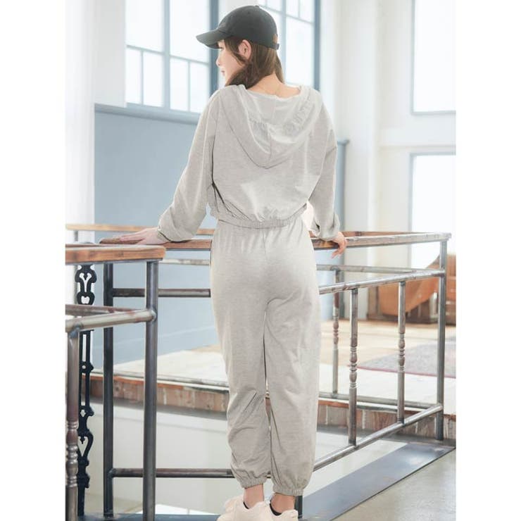 スウェットパーカー&キャミソール&ロングパンツルームウェア | Dazzy | 詳細画像5 