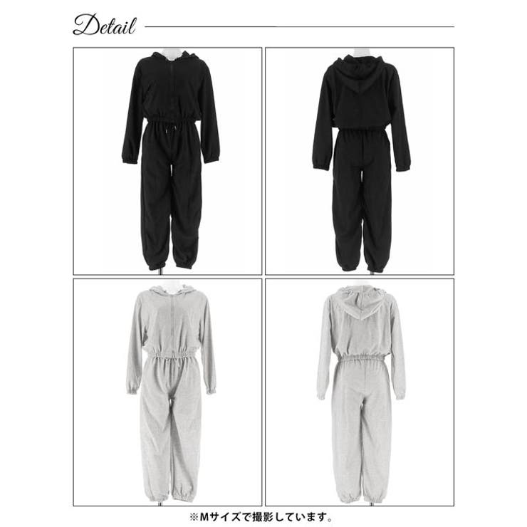 スウェットパーカー&キャミソール&ロングパンツルームウェア | Dazzy | 詳細画像7 