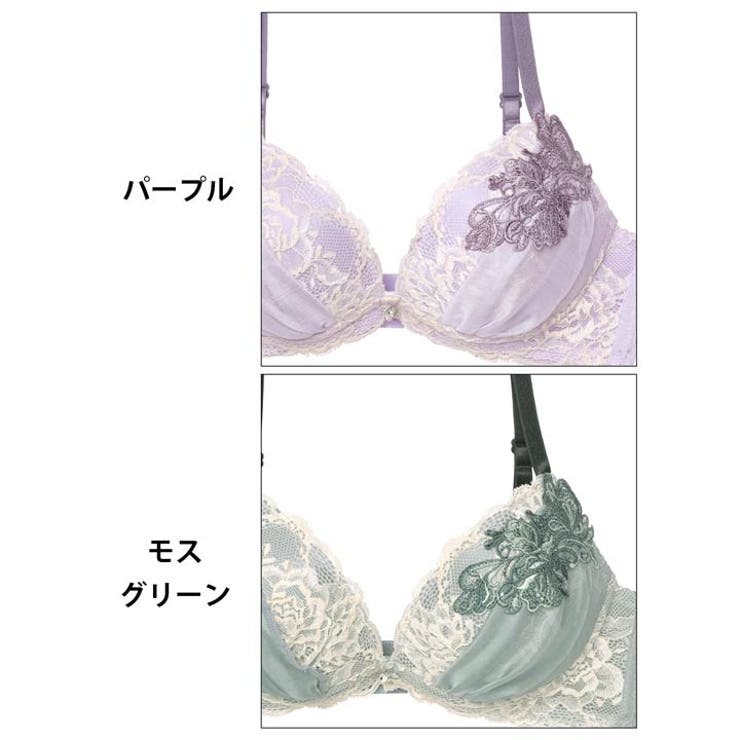 [三上悠亜着用] ボタニカルチュールレーシィブラジャー&Tバックショーツ | Dazzy | 詳細画像11 