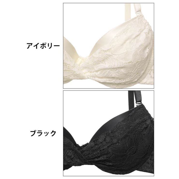 ツイストレーシィフローラルブラジャー&Tバックショーツ | Dazzy | 詳細画像11 