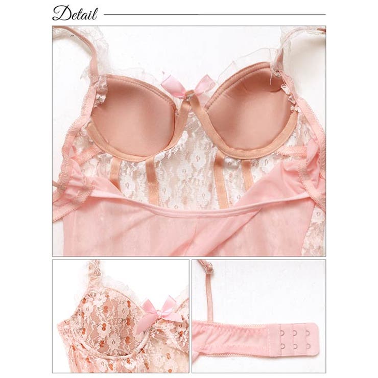 スウィートチェリーフラワーベビードール | Dazzy | 詳細画像7 