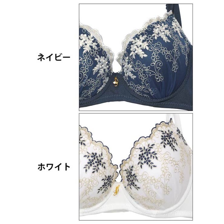 フルーレットガーデン脇高ブラジャー&サイド紐フルバックショーツ | Dazzy | 詳細画像11 