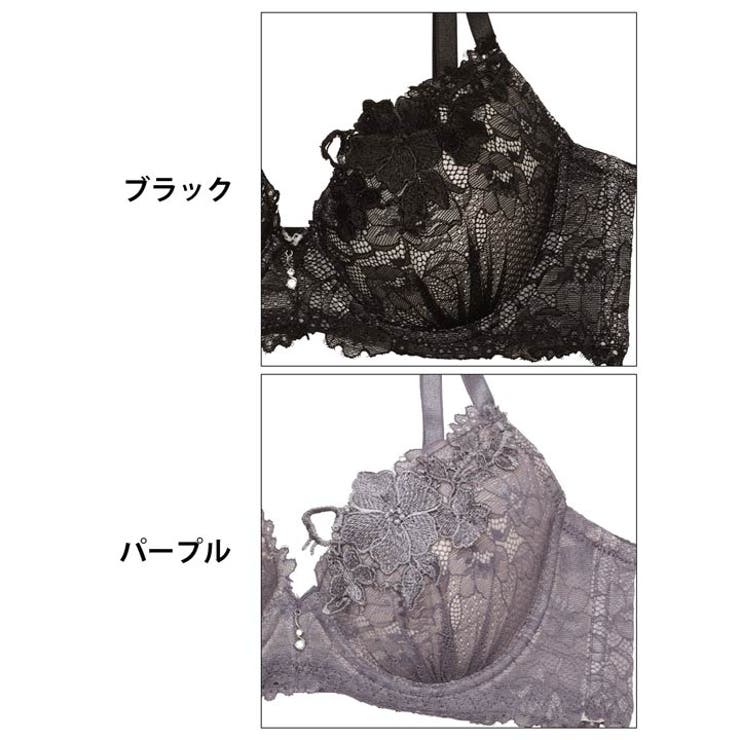 [3点セット] [GHIサイズ] ケミカルレーシィストリング脇高ブラジャー&バッ… | Dazzy | 詳細画像11 