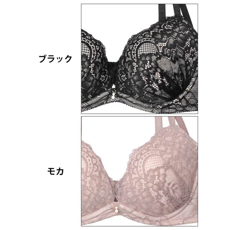 マリアージュコードレースブラジャー&バック透けフルバックショーツ | Dazzy | 詳細画像11 