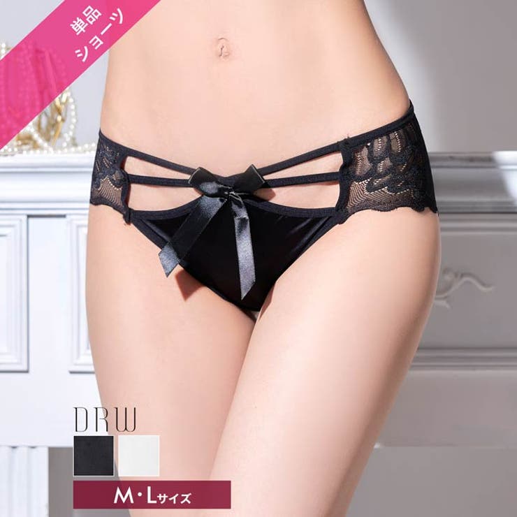 リボンウィングレーシィフルバックショーツ単品 | Dazzy | 詳細画像1 