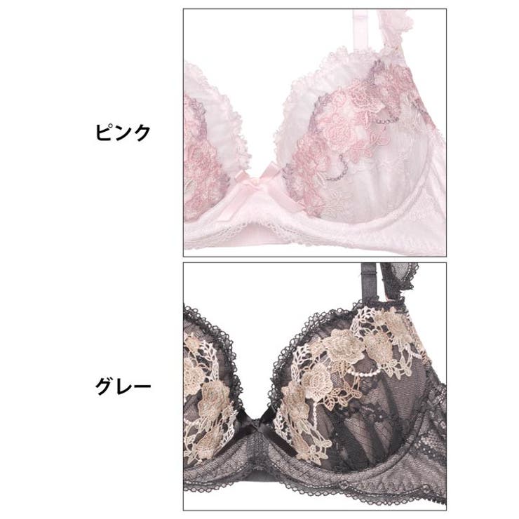ドレッシーロイヤルローズブラジャー&フルバックショーツ | Dazzy | 詳細画像11 