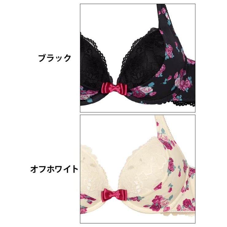 スウィートロゼットガーデンブラジャー&Tバックショーツ | Dazzy | 詳細画像11 