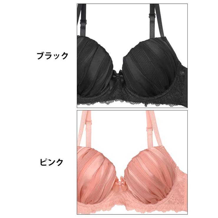 シャイニーストライプレースブラジャー&フルバックショーツ | Dazzy | 詳細画像11 