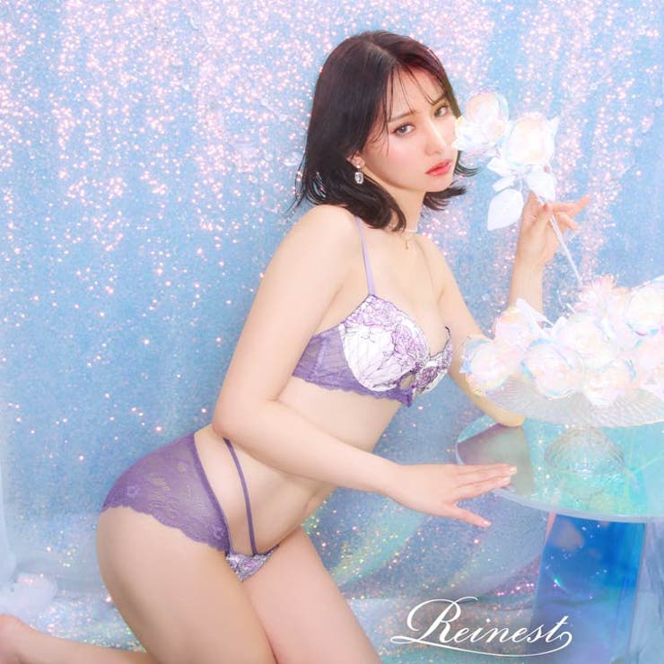 [選べるショーツタイプ A～Gサイズ] ミスティックローズブロッサムブラジャー&… | Dazzy | 詳細画像3 