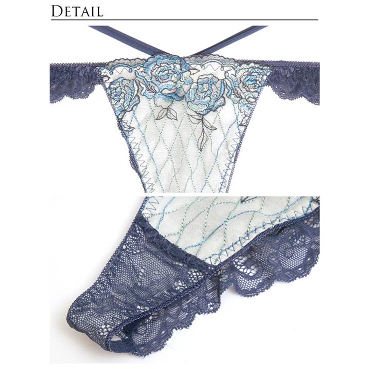 [選べるショーツタイプ A～Gサイズ] ミスティックローズブロッサムブラジャー&… | Dazzy | 詳細画像19 