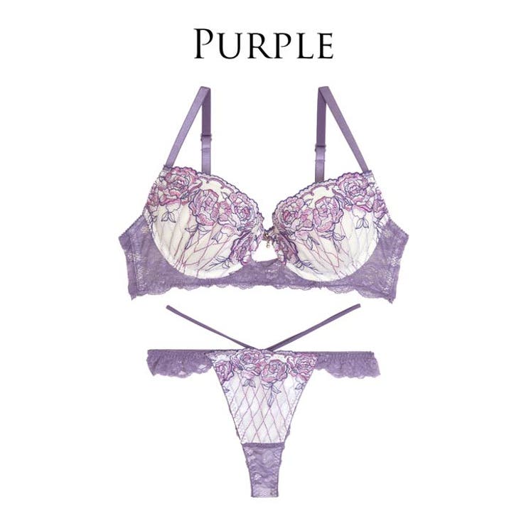 [選べるショーツタイプ A～Gサイズ] ミスティックローズブロッサムブラジャー&… | Dazzy | 詳細画像14 