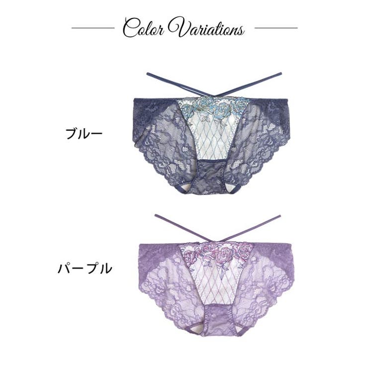 [Reinest] ミスティックローズブロッサムバック透け選べるショーツ [おそ… | Dazzy | 詳細画像4 