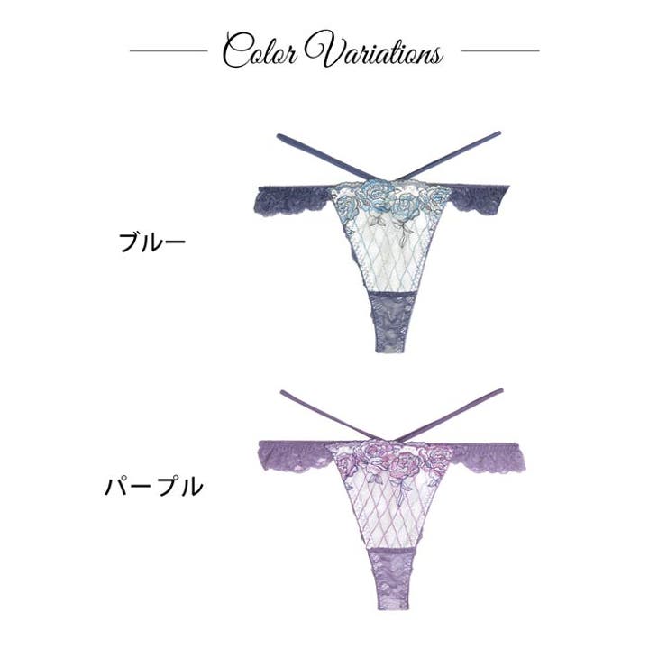 [Reinest] ミスティックローズブロッサムバック透け選べるショーツ [おそ… | Dazzy | 詳細画像9 