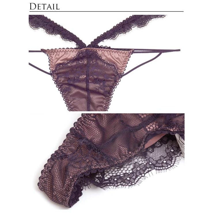 スモーキーレースコードバック透け選べるショーツ  | Dazzy | 詳細画像11 
