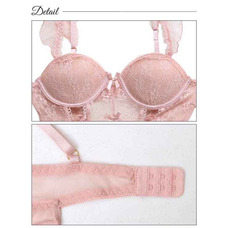 スピンドルコルセットレースベビードール | Dazzy | 詳細画像9 