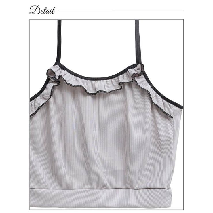 リブメローフリルキャミソール&ショートパンツルームウェア | Dazzy | 詳細画像8 