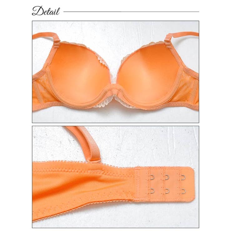 [3点セット] ブリリアントフレッシュレーシィブラジャー&フルバック&Tバックシ… | Dazzy | 詳細画像9 