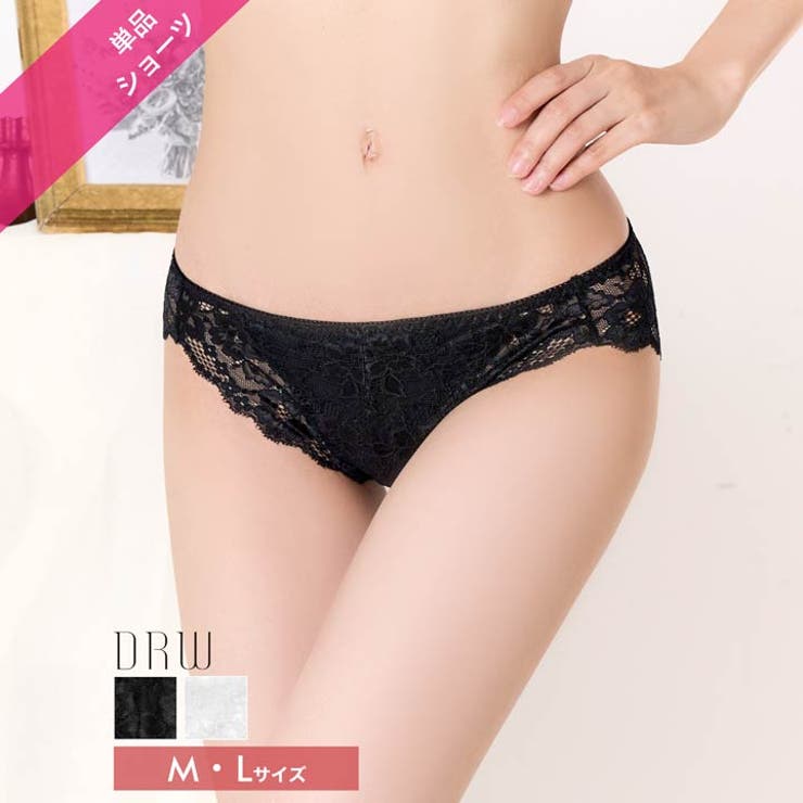 エレガントフラワーレーシィバック透けフルバックショーツ単品 | Dazzy | 詳細画像1 