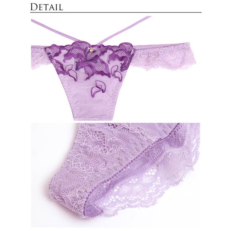 ノクターンブルームリリーバック透け選べるショーツ  | Dazzy | 詳細画像11 