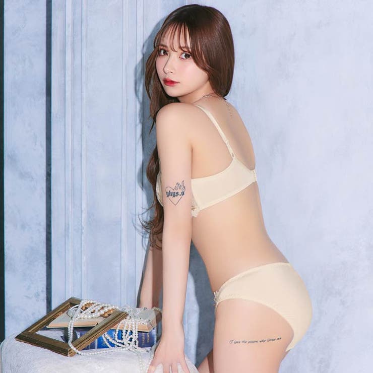 クラッシーロマンスフルール脇高ブラジャー&フルバックショーツ | Dazzy | 詳細画像7 