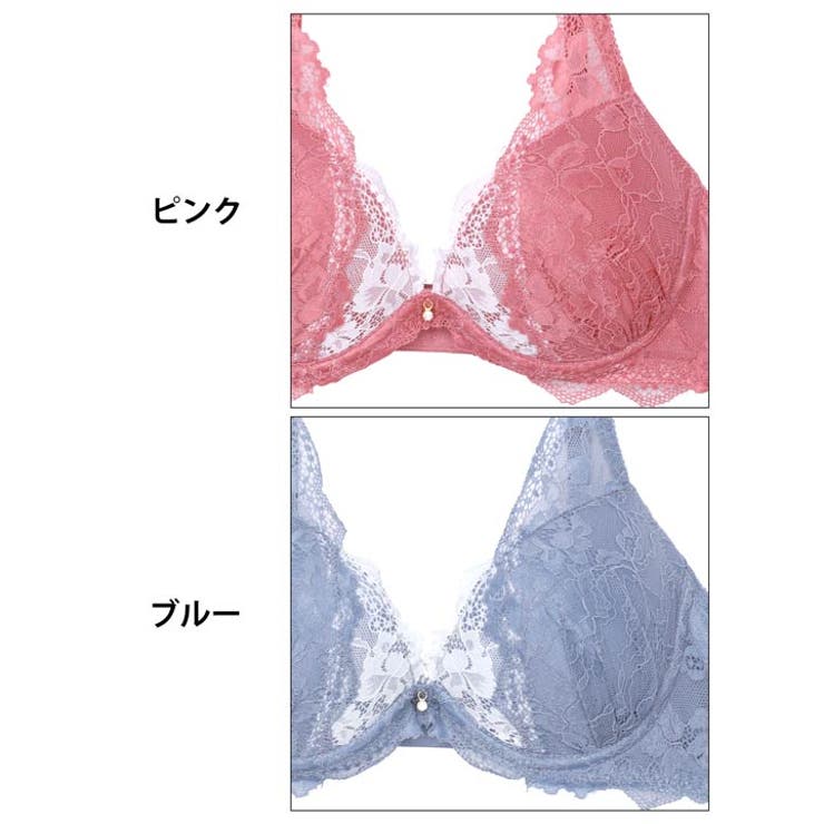 [GHIサイズ]ナチュラルブルームレースブラジャー&フルバックショーツ | Dazzy | 詳細画像11 