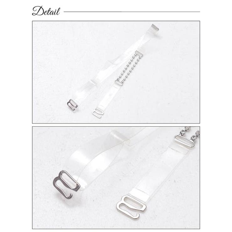 付け替え用ラインストーンクリアストラップ単品 | Dazzy | 詳細画像5 