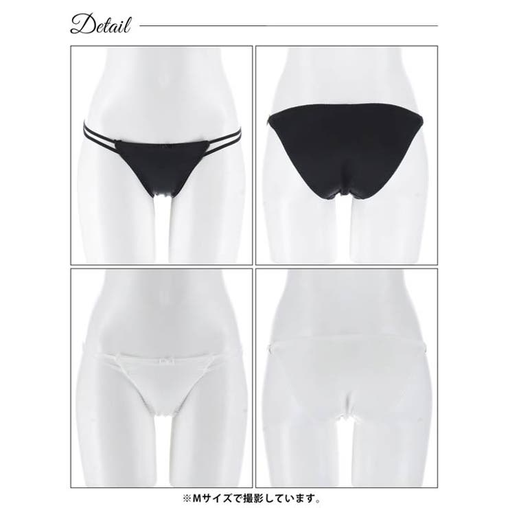 ハートチャームストリングフルバックショーツ単品 | Dazzy | 詳細画像7 