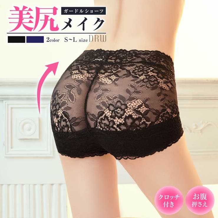 総フラワーレースガードルショーツ | Dazzy | 詳細画像1 