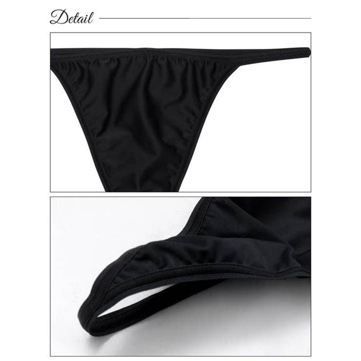 ワンカラーストリングストレッチTバックショーツ単品 | Dazzy | 詳細画像7 
