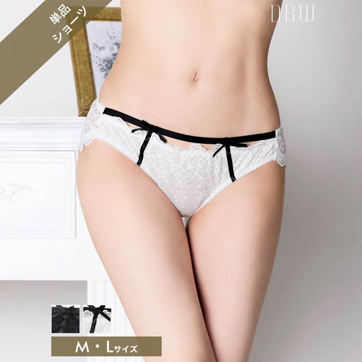 ヴィーナスシルエットレースフルバックショーツ単品[おそろいショーツ]  | Dazzy | 詳細画像3 