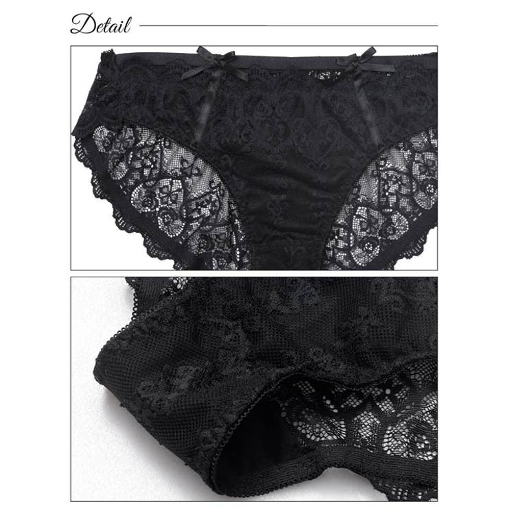 ヴィーナスシルエットレースフルバックショーツ単品[おそろいショーツ]  | Dazzy | 詳細画像9 