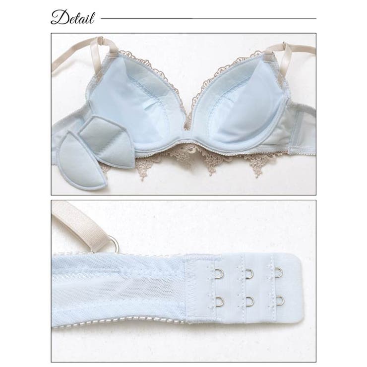 ケミカルダマスクアーチブラジャー&フルバックショーツ | Dazzy | 詳細画像9 