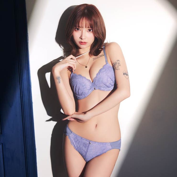 ブリリアントダスティカシュクールブラジャー&フルバックショーツ | Dazzy | 詳細画像2 