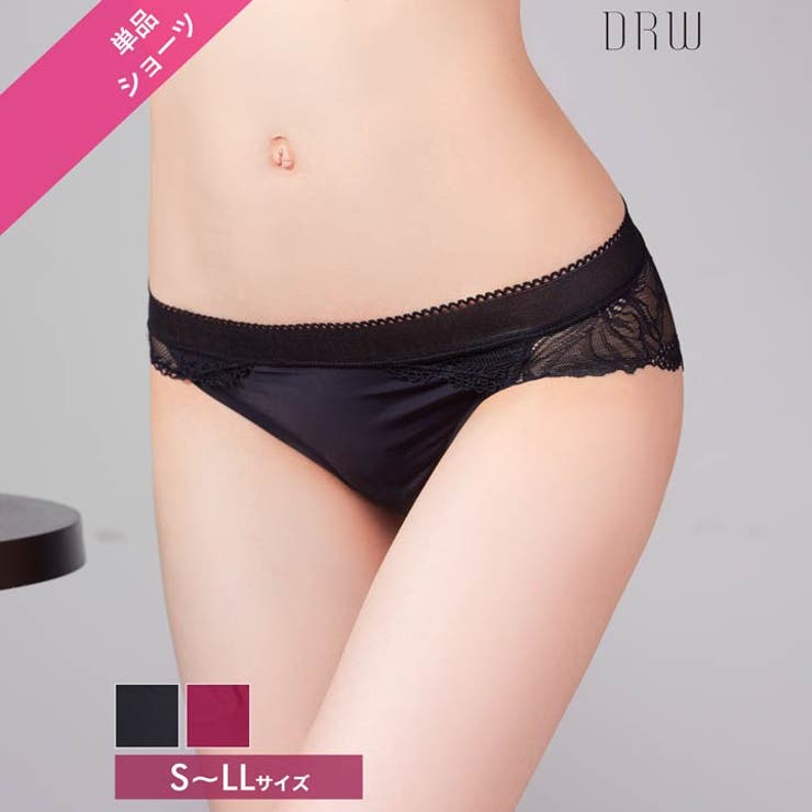 レーシィディープフラワーバック透けフルバックショーツ単品 | Dazzy | 詳細画像1 